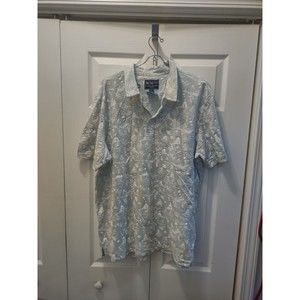 Charleston Threads XXL Men's Polo 471 SeaGlass Sailboats/Palm Trees  Resort/Golf